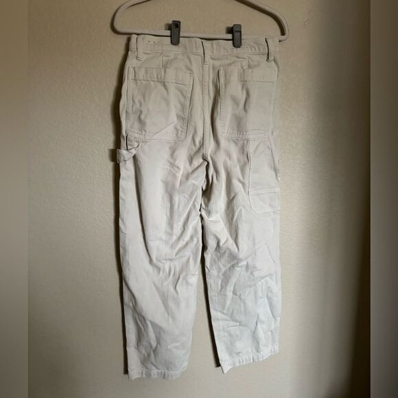 Madewell Baggy Straight Cargo Pant in Vintage Canvas Jeans Size 28 - Picture 7 of 12